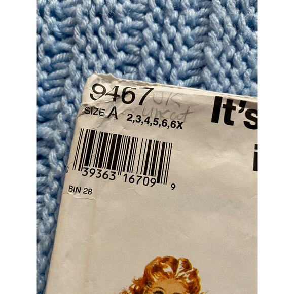 Simplicity sewing pattern  9467 kids top pants shorts - Picture 2 of 5